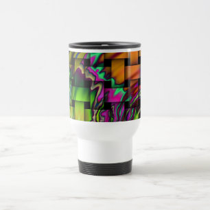 Taza De Viaje cuadrados de vidrio