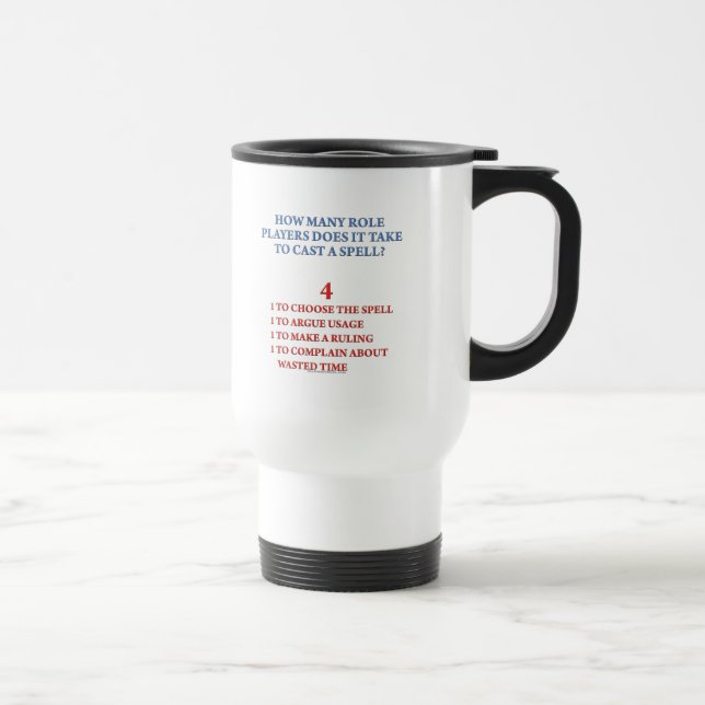 Taza De Viaje Cuántos jugadores para echar un encanto (Derecha)