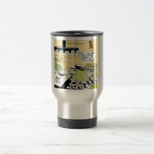 Taza De Viaje Cuchara Grasienta Para Regalos y Tarjetas Divertid