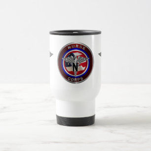 Taza De Viaje Cuerpo de Enfermeras del Ejército