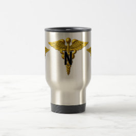 Taza De Viaje Cuerpo de enfermería del ejército de veteranos