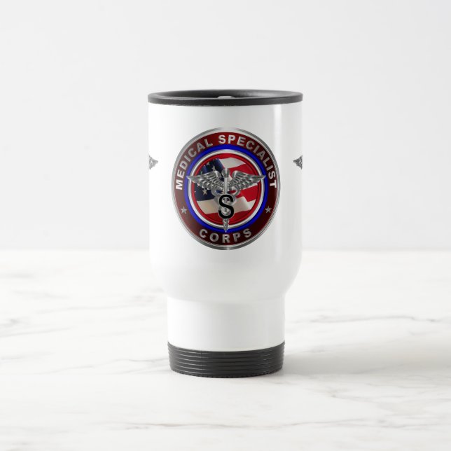 Taza De Viaje Cuerpo de Especialistas Médicos (Centro)