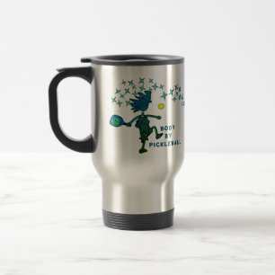 TAZA DE VIAJE CUERPO DE PICKLEBALL COFFEE MUG