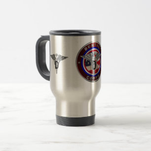 Taza De Viaje Cuerpo dental del ejército