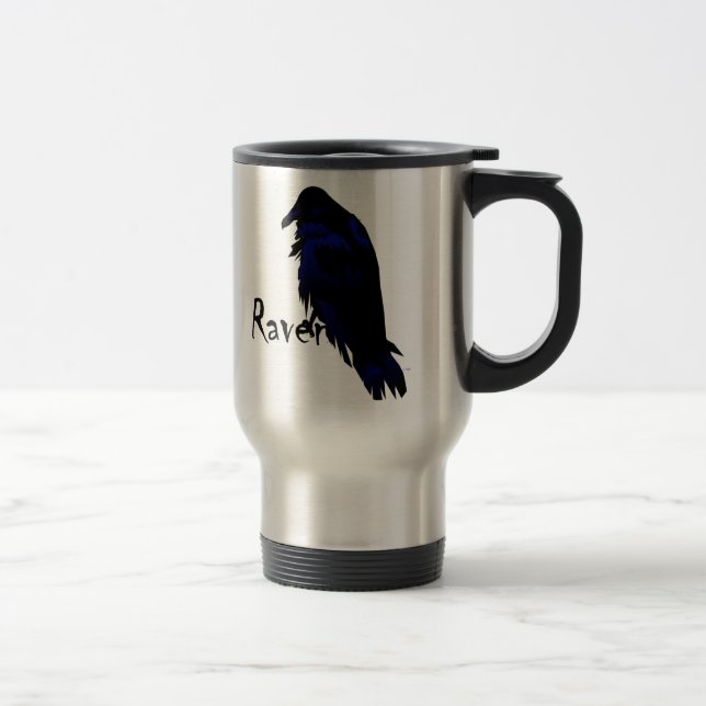 Taza De Viaje Cuervo en cuervo (Derecha)