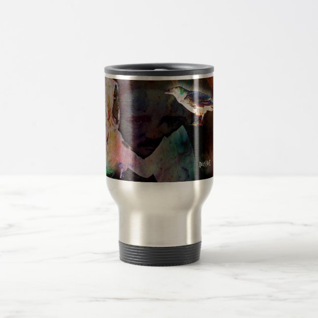 Taza De Viaje Cuervo Poe de Edna (Centro)