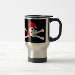 Taza De Viaje Cuidado con los piratas de los viajes