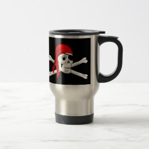 Taza De Viaje Cuidado con Piratas Travel Mug