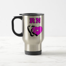 Taza De Viaje Cuidado del RN de las enfermeras