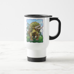 Taza De Viaje Cuidados Triceratops Regalos y Accesorios de Arte