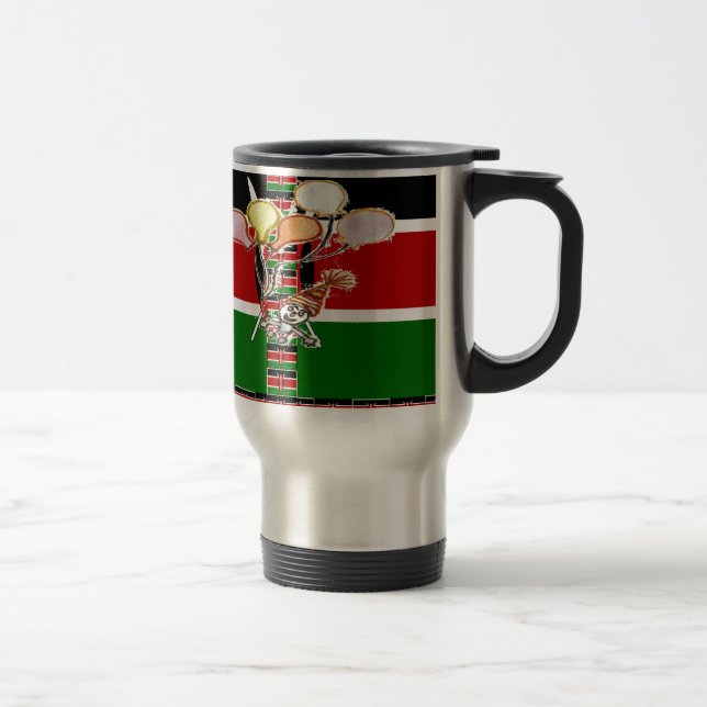 Taza De Viaje Cumpleaños de Kenia (Derecha)