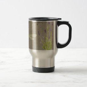 Taza De Viaje cumpleaños feliz de la libélula