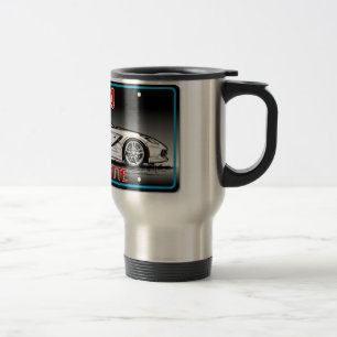 Taza De Viaje Cupé 2014 del Corvette C7 por el gris de K. Scott