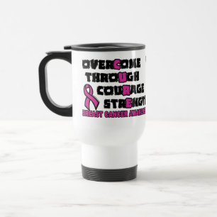 Taza De Viaje CURAR...Cáncer de Mama