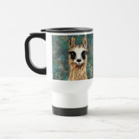 Curiosa Llama Travel Mug - Sonrisa