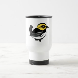 Taza De Viaje Curruca De oro-cheeked de Birdorable