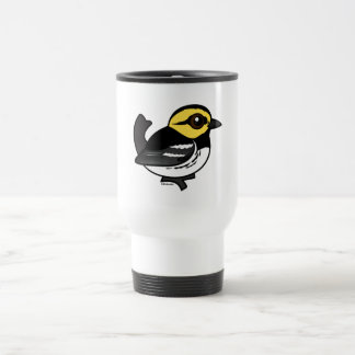 Taza De Viaje Curruca De oro-cheeked de Birdorable