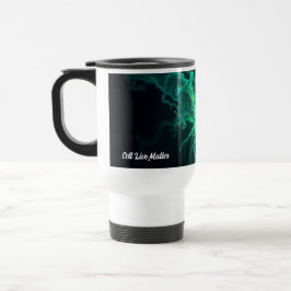 Taza De Viaje Custom Doctor Nurse Biological Cell Science Art