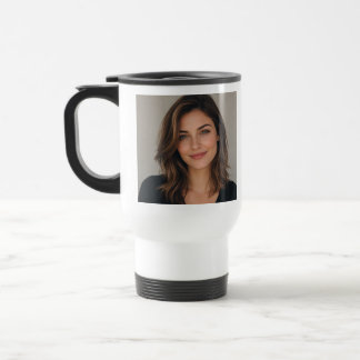 Taza De Viaje Custom image on travellor mugs