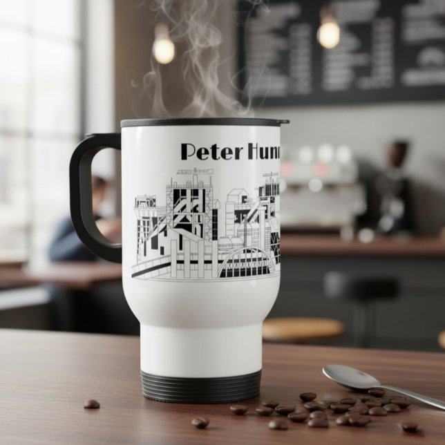 Taza De Viaje Customizable Heavy Industry (Subido por el creador)