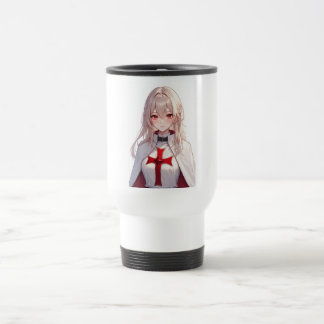 Taza De Viaje Cute Anime Templar Knight Travel Mug