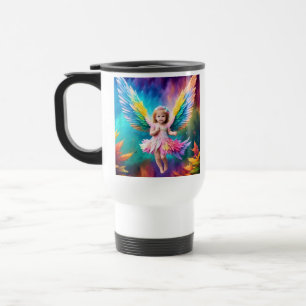 Taza De Viaje Cute Baby Angel Wings Art-38424