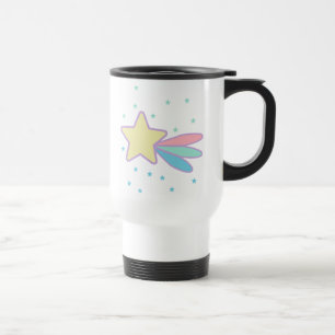 Taza De Viaje Cute Estrella Fugaz Cometa