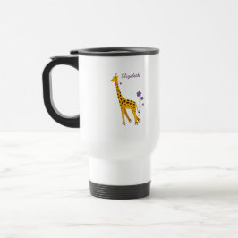 Taza De Viaje Cute gracioso Personalizado de patinaje Giraffe Ch