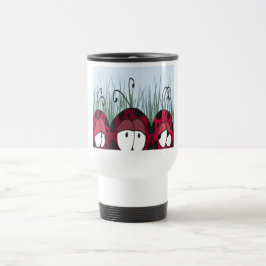 Taza De Viaje Cute Ladybugs