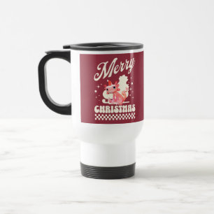 Taza De Viaje Cute Navidad Axolotl Feliz Navidad