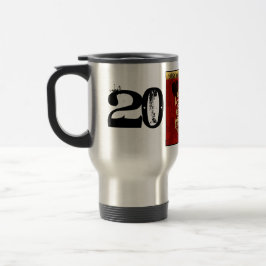 Taza De Viaje Cute Rooster Año Nuevo Chino Año Cumpleaños TM