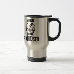 Taza De Viaje Cute Vaca - No soy un 'MOO'