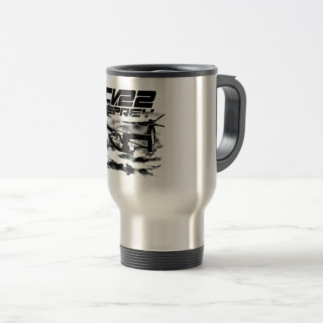Taza De Viaje CV-22 OSPREY Travel Mug (Anverso derecho)