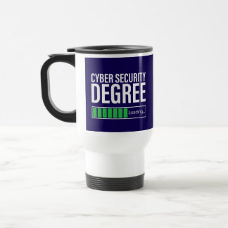Taza De Viaje Cyber Security Degree Loading, specialist