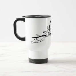Taza De Viaje Cycling Frog