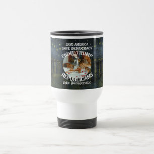 Taza De Viaje Czar Rue Mentiroso Trump Partido Republicano USA A