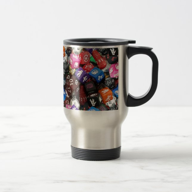 Taza De Viaje d20 dados (Derecha)