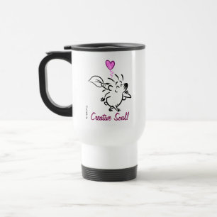 Taza De Viaje DAB el ERIZO ARTISTA