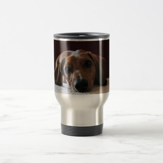 Taza De Viaje Dachshund miniatura (Centro)