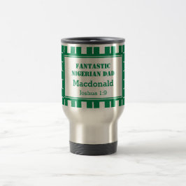 Taza De Viaje DAD NIGERIANA FANTÁSTICA del Día del Padre