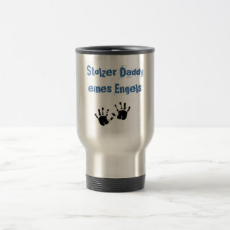 Taza De Viaje Daddy orgullosa de un ángel