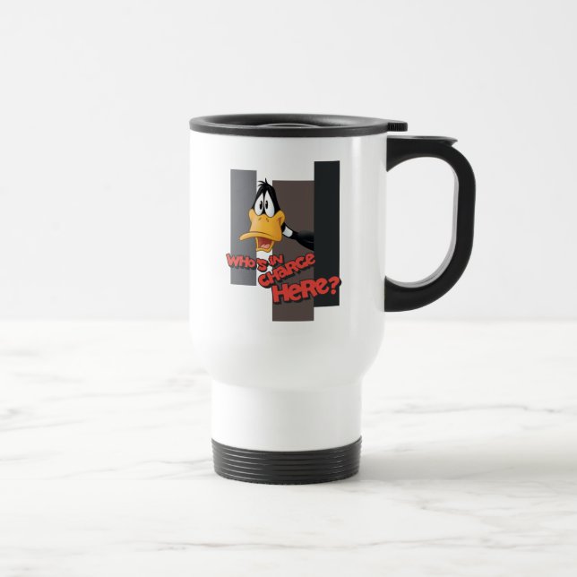Taza De Viaje DAFFY DUCK™ "Who is Charge Here" (Derecha)