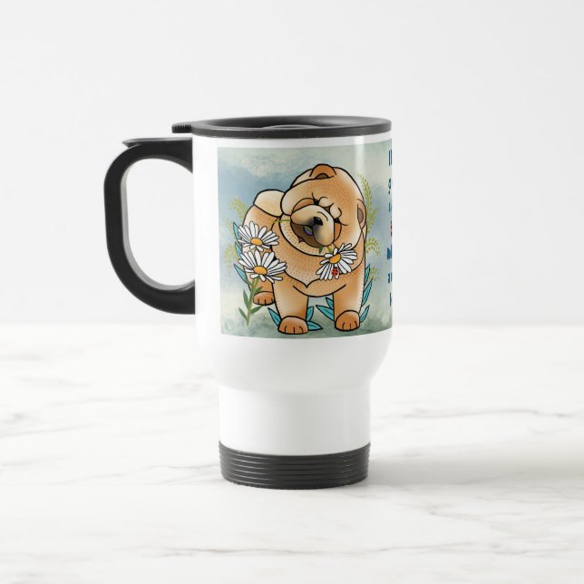 Taza De Viaje DAISEE MAE cachorro de viaje (Izquierda)