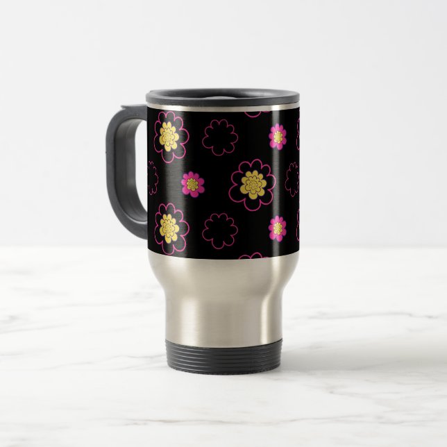 Taza De Viaje Daisy. mug (Anverso izquierdo)