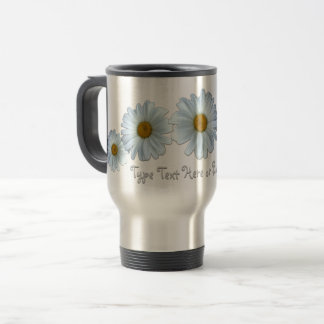 Taza De Viaje Daisy Travel Mug Daisies Personalizados Tumblers