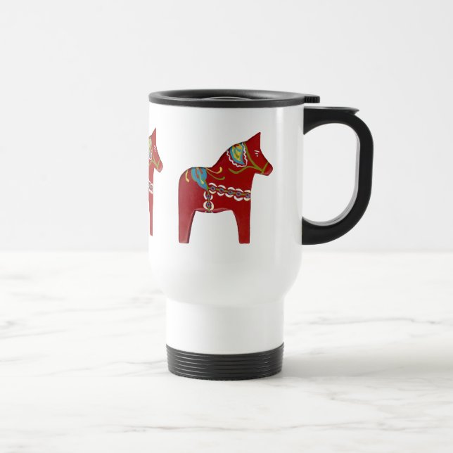 Taza De Viaje Dala Horse Travel Mug (Derecha)
