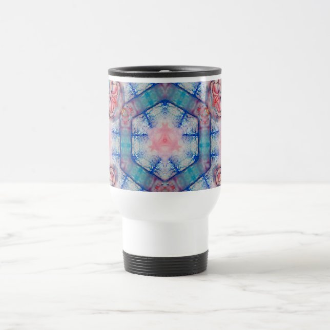 Taza De Viaje Dama AVALON del lago, reflexiones mágicas del agua (Centro)