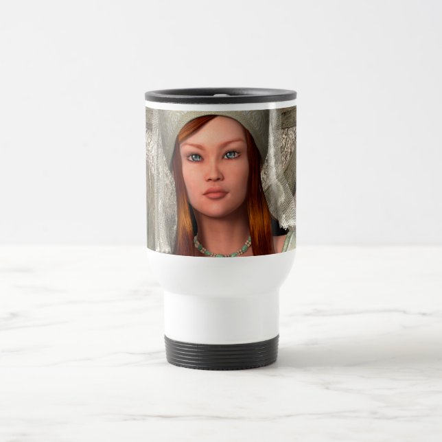 Taza De Viaje Dama Medieval (Centro)