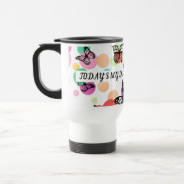 Taza De Viaje Dance butterflies Garden
