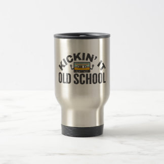 Taza De Viaje dando el rollo a lo antiguo